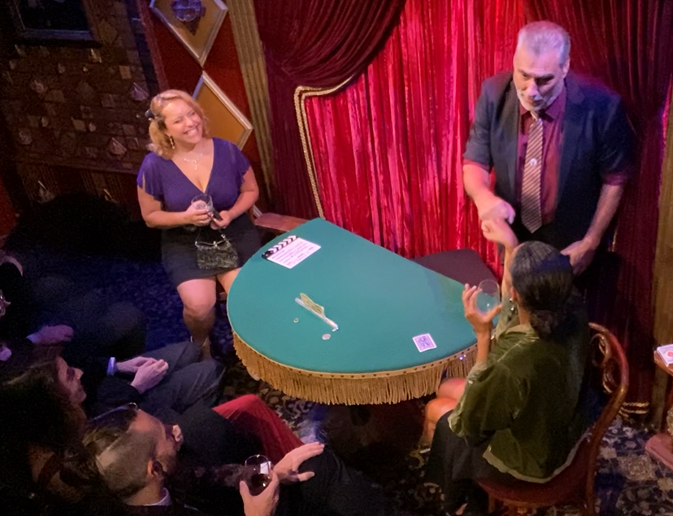James R. Bentley performing live at the Close-Up Gallery, The Magic Castle, Hollywood CA